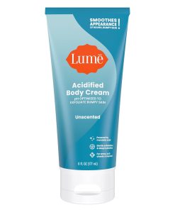 Lume Acidified Body Cream - Smooth Appearance of Rough. Bumpy Skin