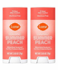 Lume Deo Solid Stick Summer Peach LTO 2 pack