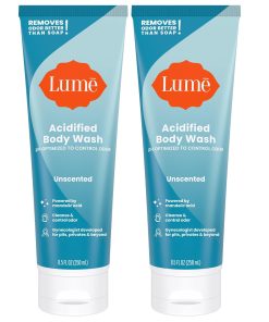 Lume Acidified Body Wash - 24 Hour Odor Control - Removes Odor Better than Soap - Moisturizing Formula