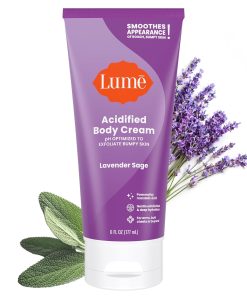 Lume Acidified Body Cream - Smooth Appearance of Rough. Bumpy Skin