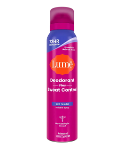 Lume Sweat Control Spray Deodorant Soft Powder